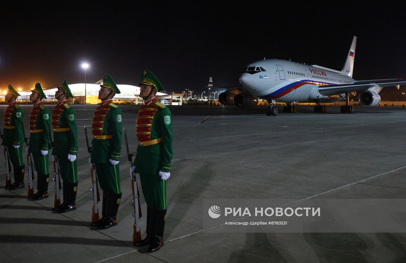 Визит президента Владимира Путина в Туркменистан