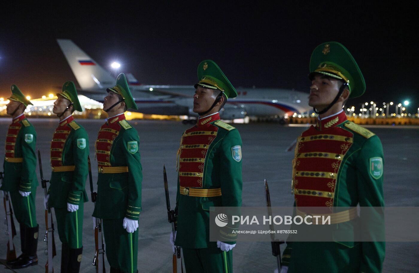 Визит президента Владимира Путина в Туркменистан