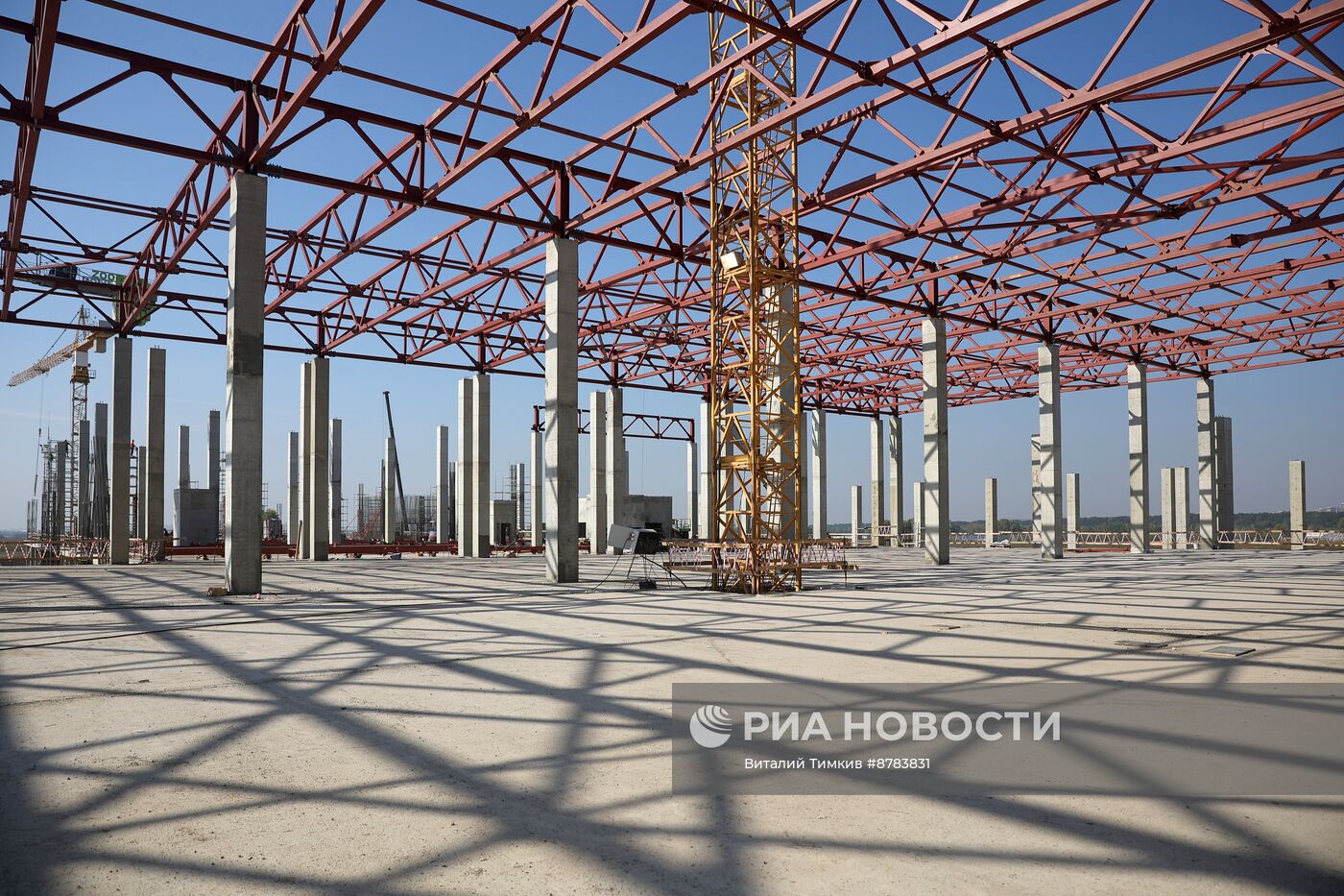 Строительство аэровокзального комплекса международного аэропорта Краснодар