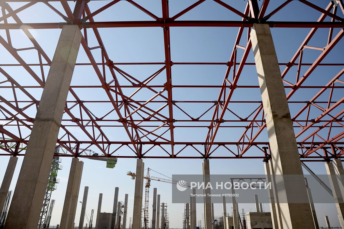 Строительство аэровокзального комплекса международного аэропорта Краснодар