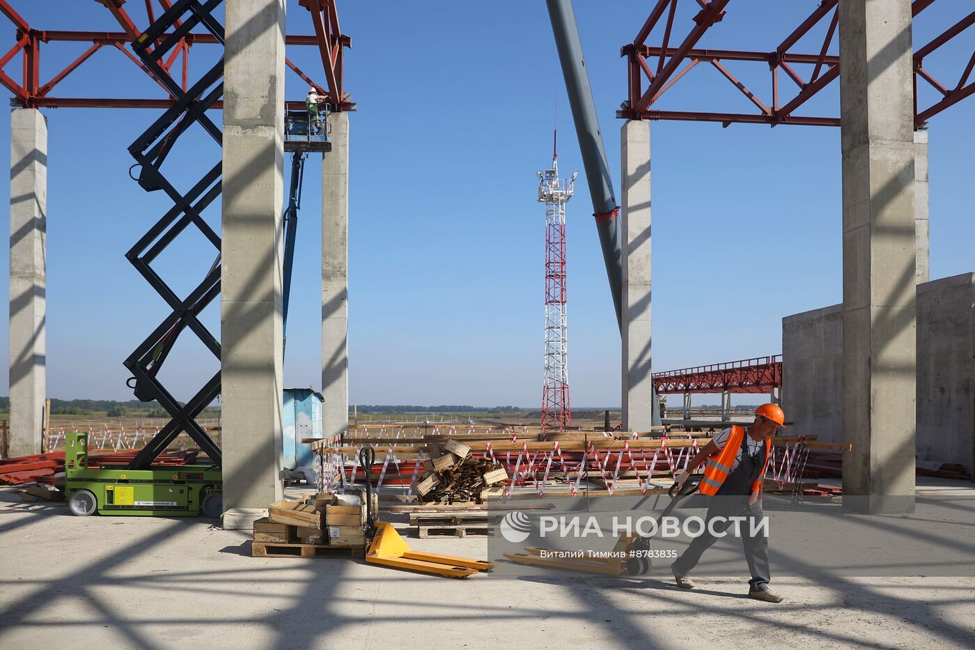 Строительство аэровокзального комплекса международного аэропорта Краснодар