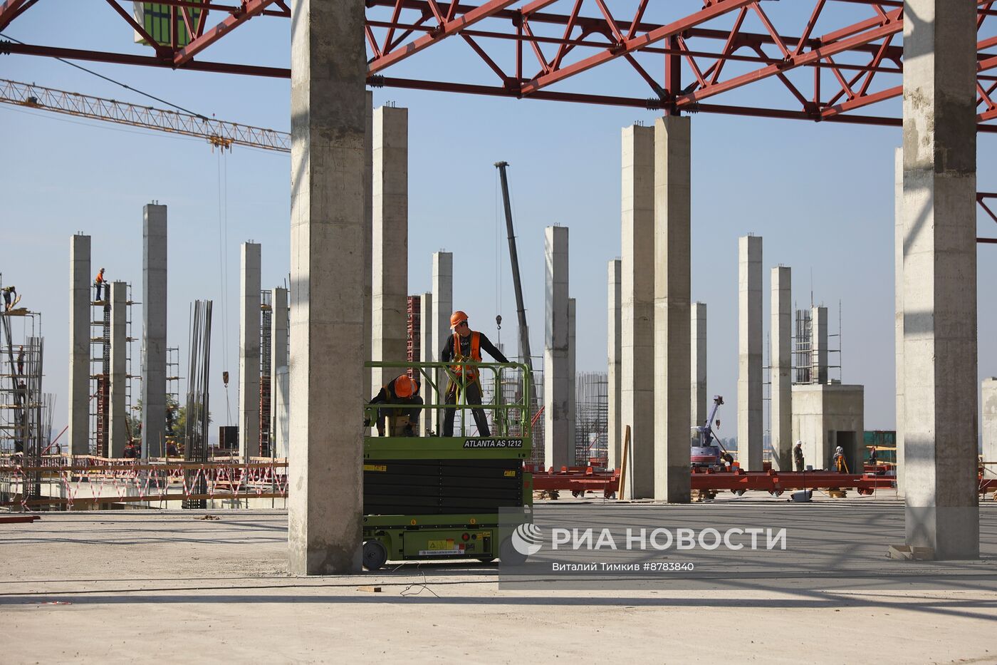 Строительство аэровокзального комплекса международного аэропорта Краснодар