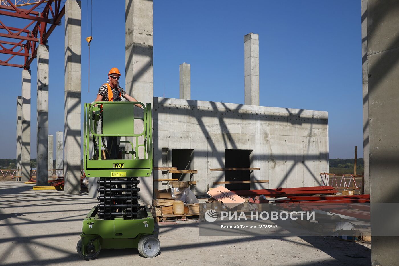 Строительство аэровокзального комплекса международного аэропорта Краснодар