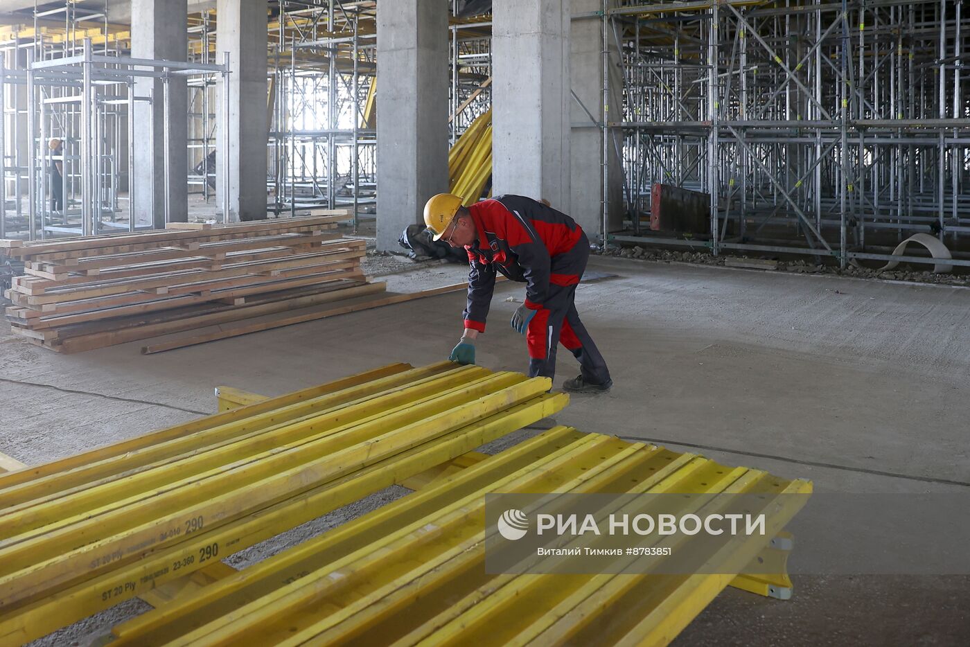 Строительство аэровокзального комплекса международного аэропорта Краснодар