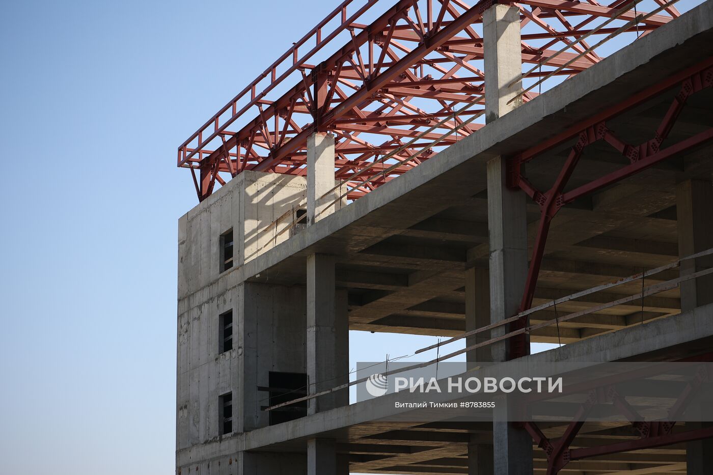 Строительство аэровокзального комплекса международного аэропорта Краснодар