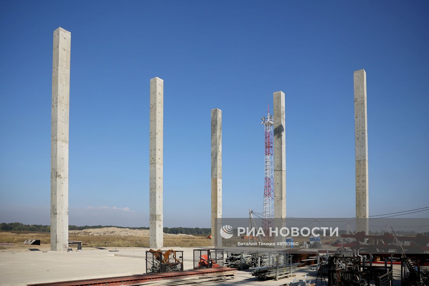 Строительство аэровокзального комплекса международного аэропорта Краснодар