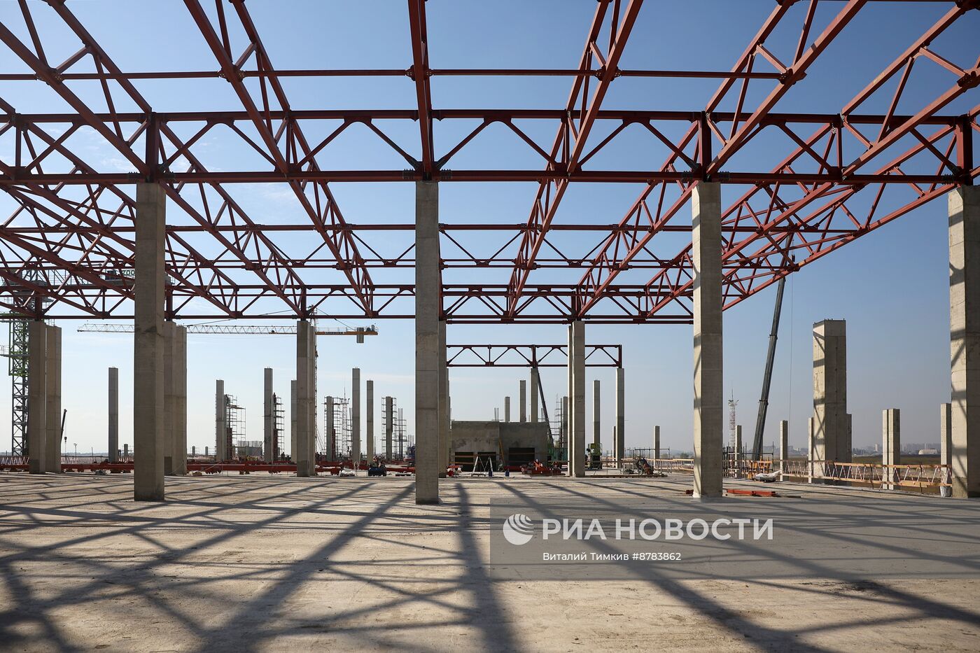 Строительство аэровокзального комплекса международного аэропорта Краснодар