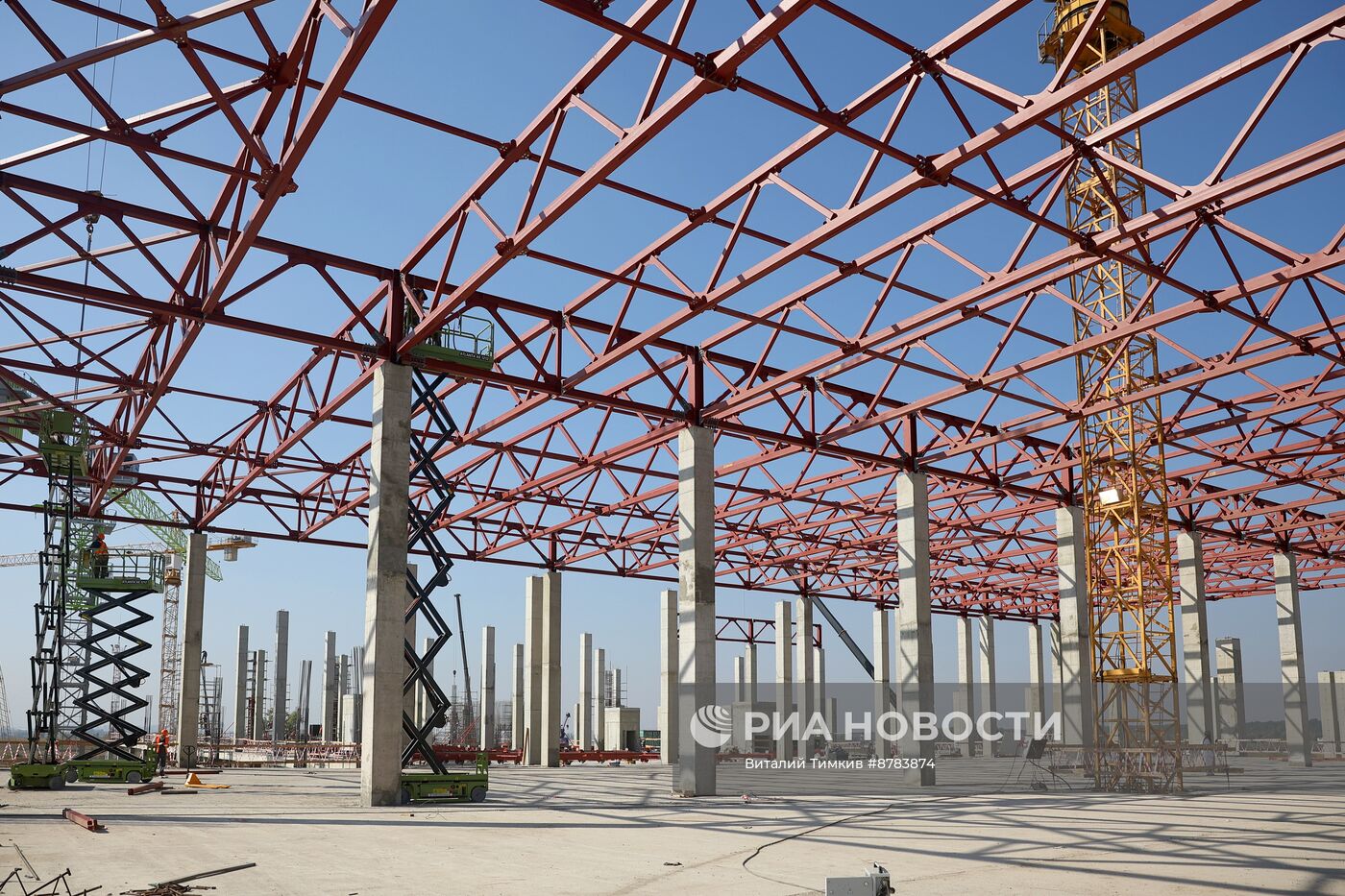 Строительство аэровокзального комплекса международного аэропорта Краснодар