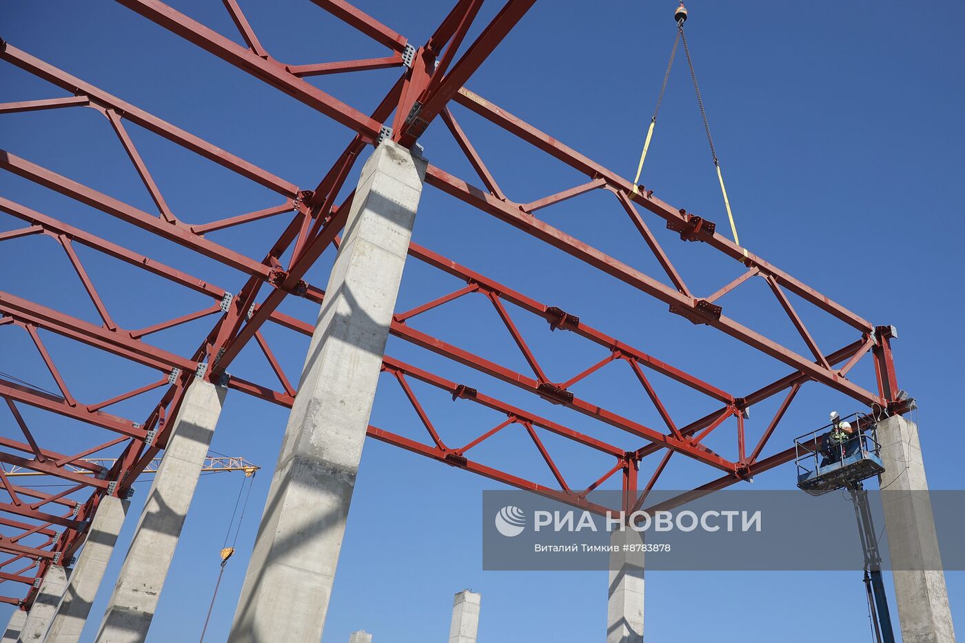 Строительство аэровокзального комплекса международного аэропорта Краснодар