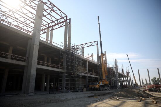 Строительство аэровокзального комплекса международного аэропорта Краснодар