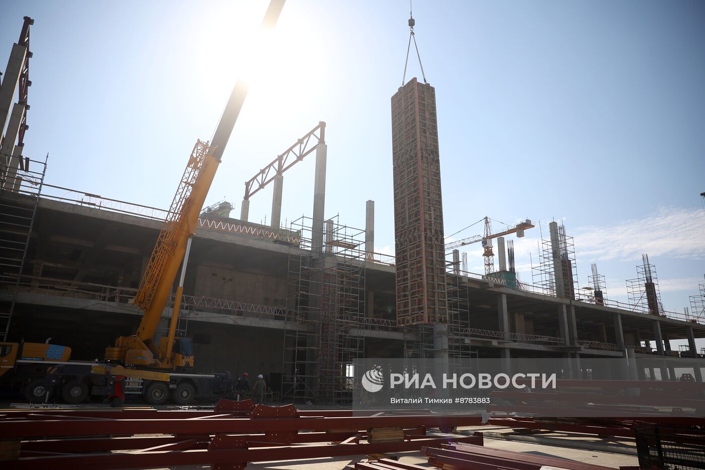 Строительство аэровокзального комплекса международного аэропорта Краснодар
