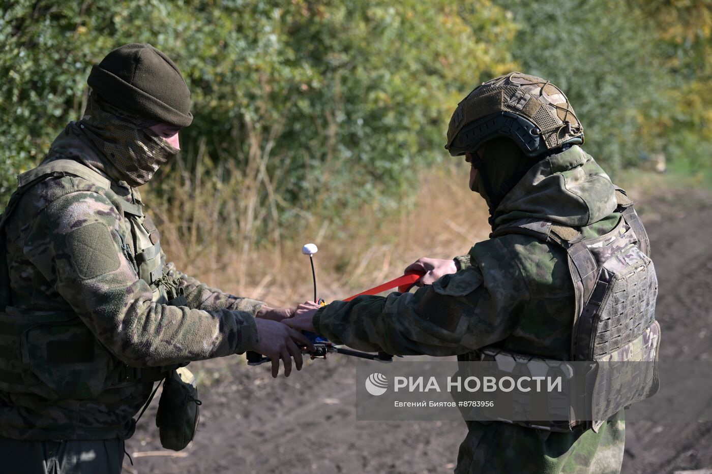 Работа центра БПЛА ЦВО в ДНР