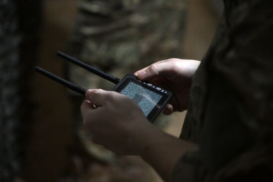 Работа центра БПЛА ЦВО в ДНР