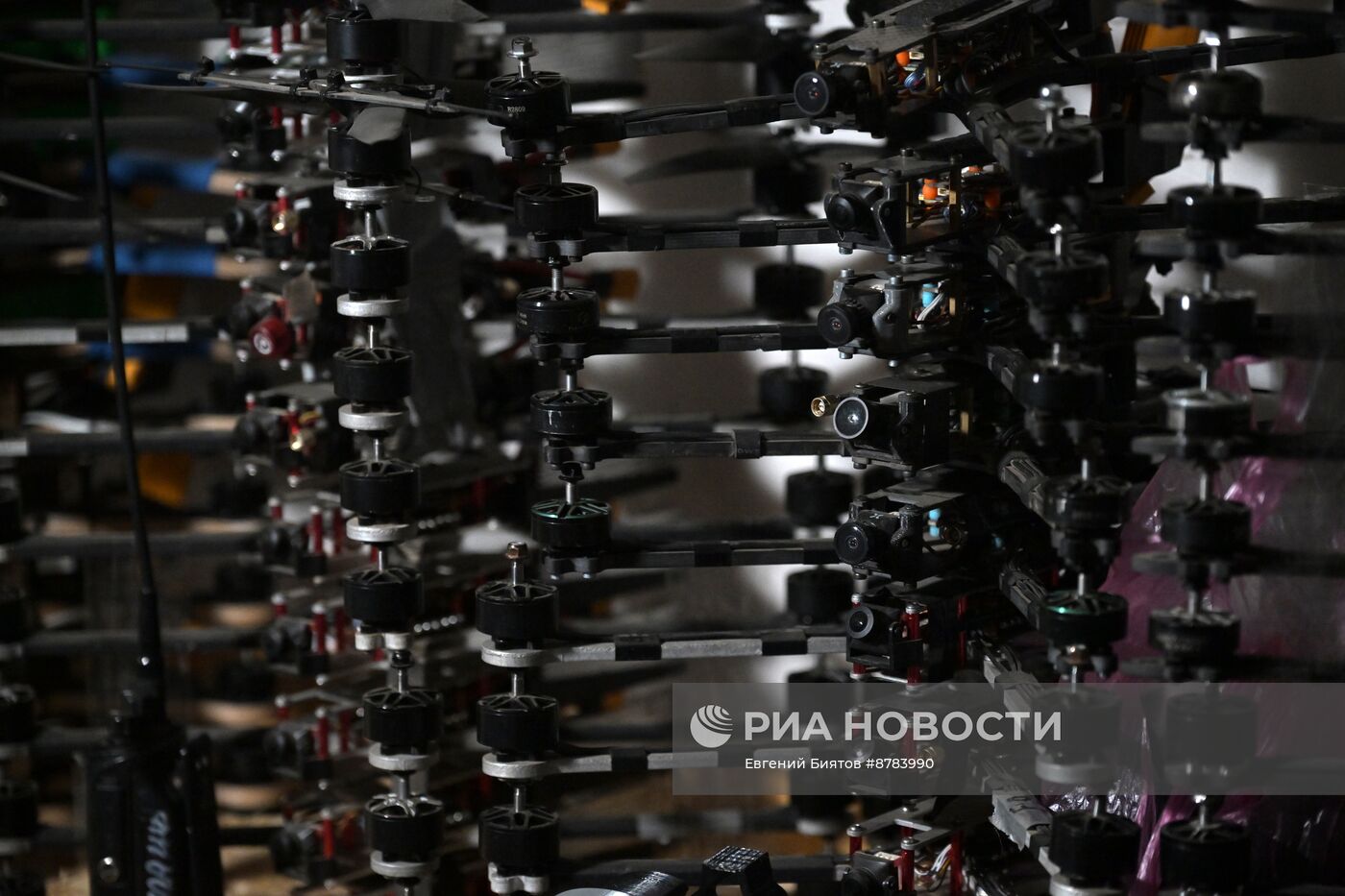 Работа центра БПЛА ЦВО в ДНР