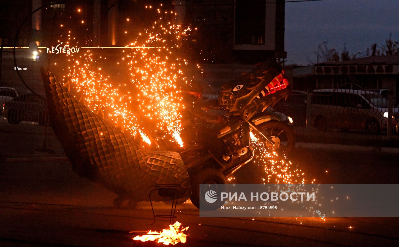 Шоу каскадеров в Красноярске