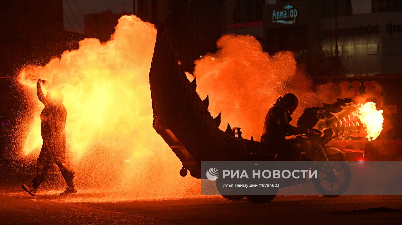 Шоу каскадеров в Красноярске