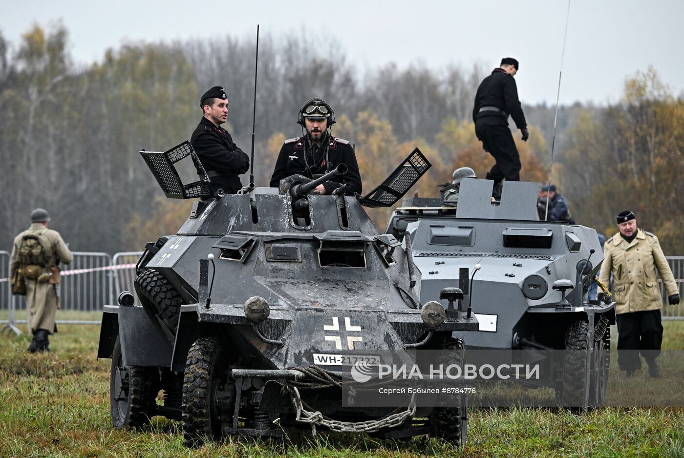 Военно-историческая реконструкция "На Можайском направлении" в музее-заповеднике "Бородинское поле"