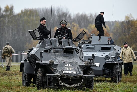 Военно-историческая реконструкция "На Можайском направлении" в музее-заповеднике "Бородинское поле"