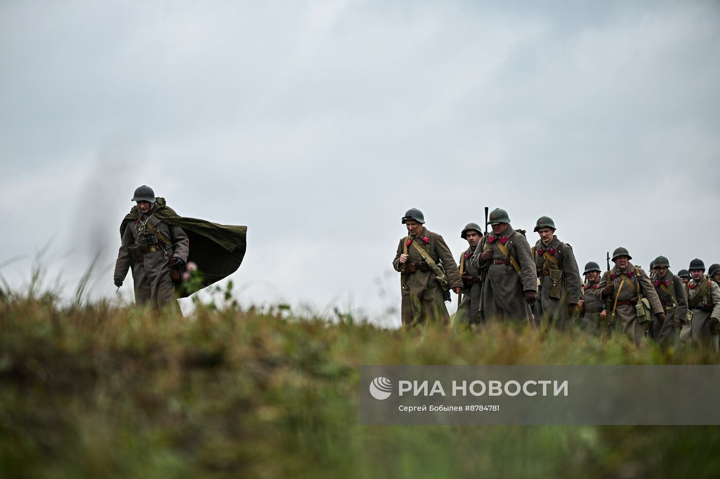 Военно-историческая реконструкция "На Можайском направлении" в музее-заповеднике "Бородинское поле"