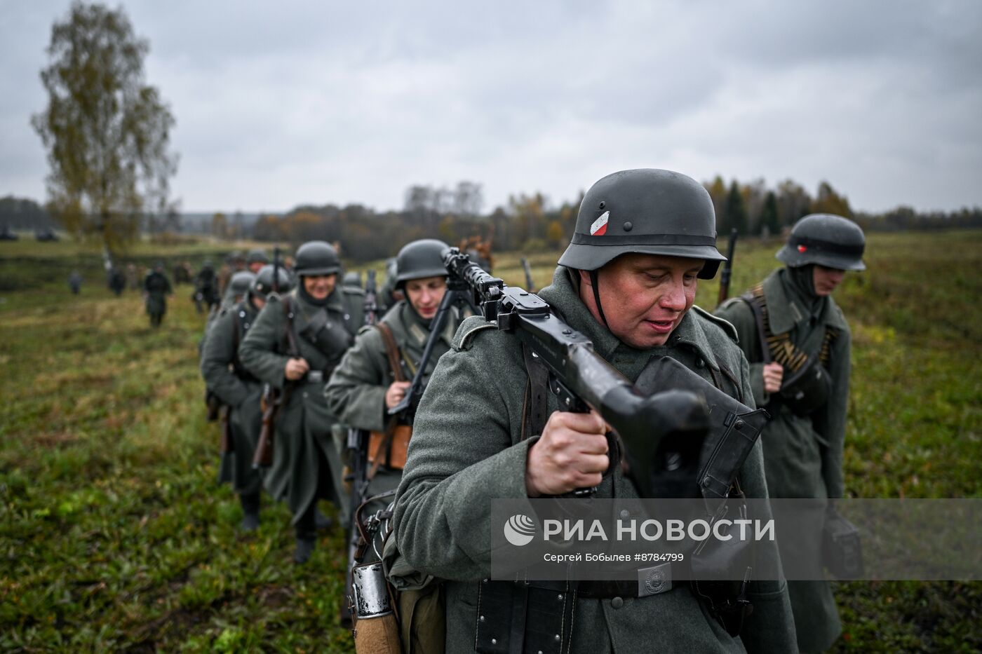 Военно-историческая реконструкция "На Можайском направлении" в музее-заповеднике "Бородинское поле"