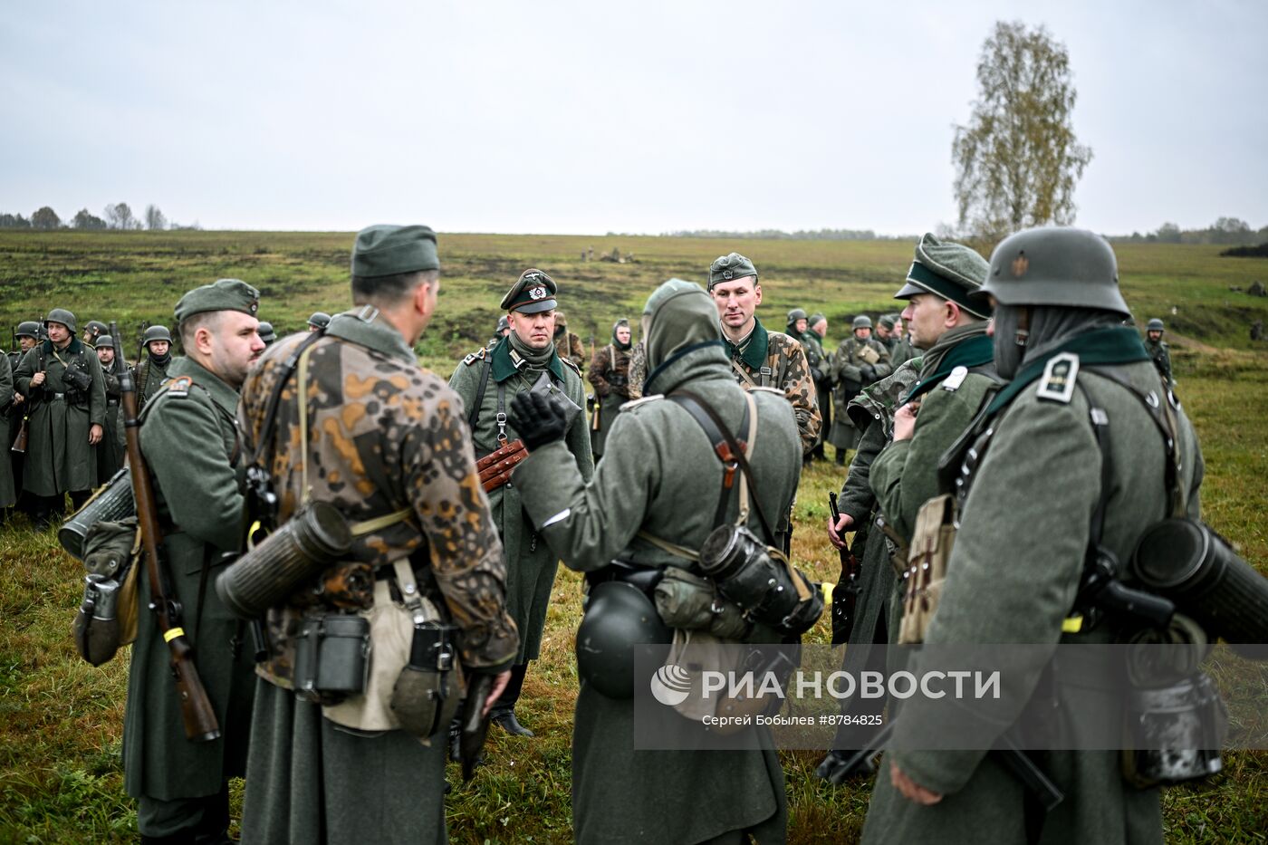 Военно-историческая реконструкция "На Можайском направлении" в музее-заповеднике "Бородинское поле"