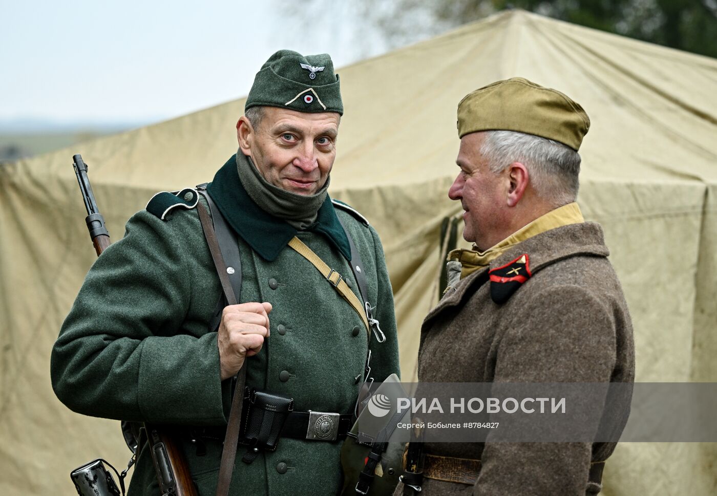 Военно-историческая реконструкция "На Можайском направлении" в музее-заповеднике "Бородинское поле"