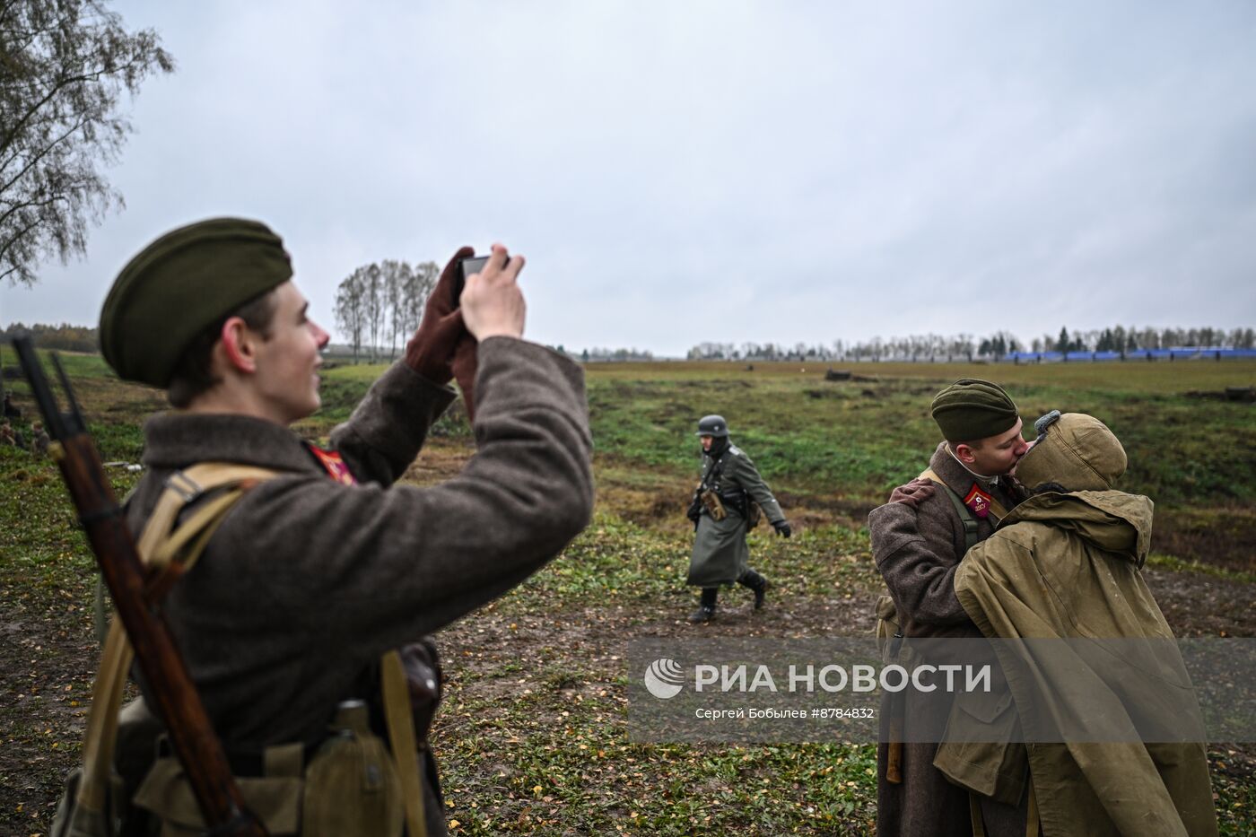 Военно-историческая реконструкция "На Можайском направлении" в музее-заповеднике "Бородинское поле"