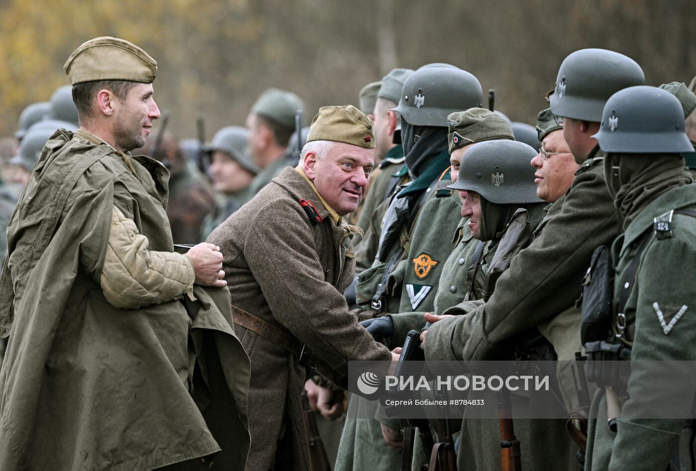 Военно-историческая реконструкция "На Можайском направлении" в музее-заповеднике "Бородинское поле"