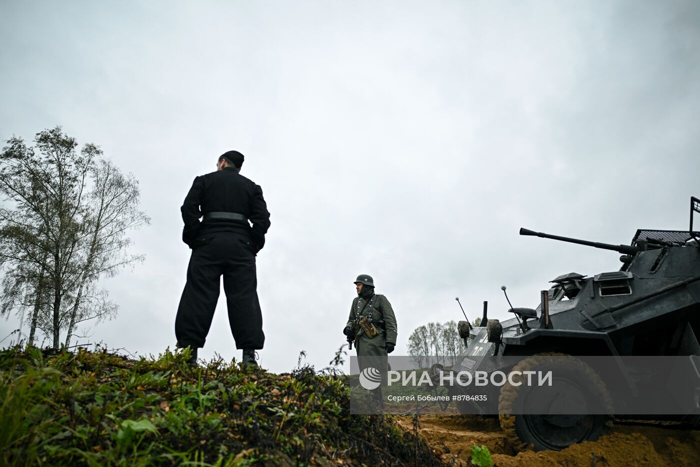 Военно-историческая реконструкция "На Можайском направлении" в музее-заповеднике "Бородинское поле"