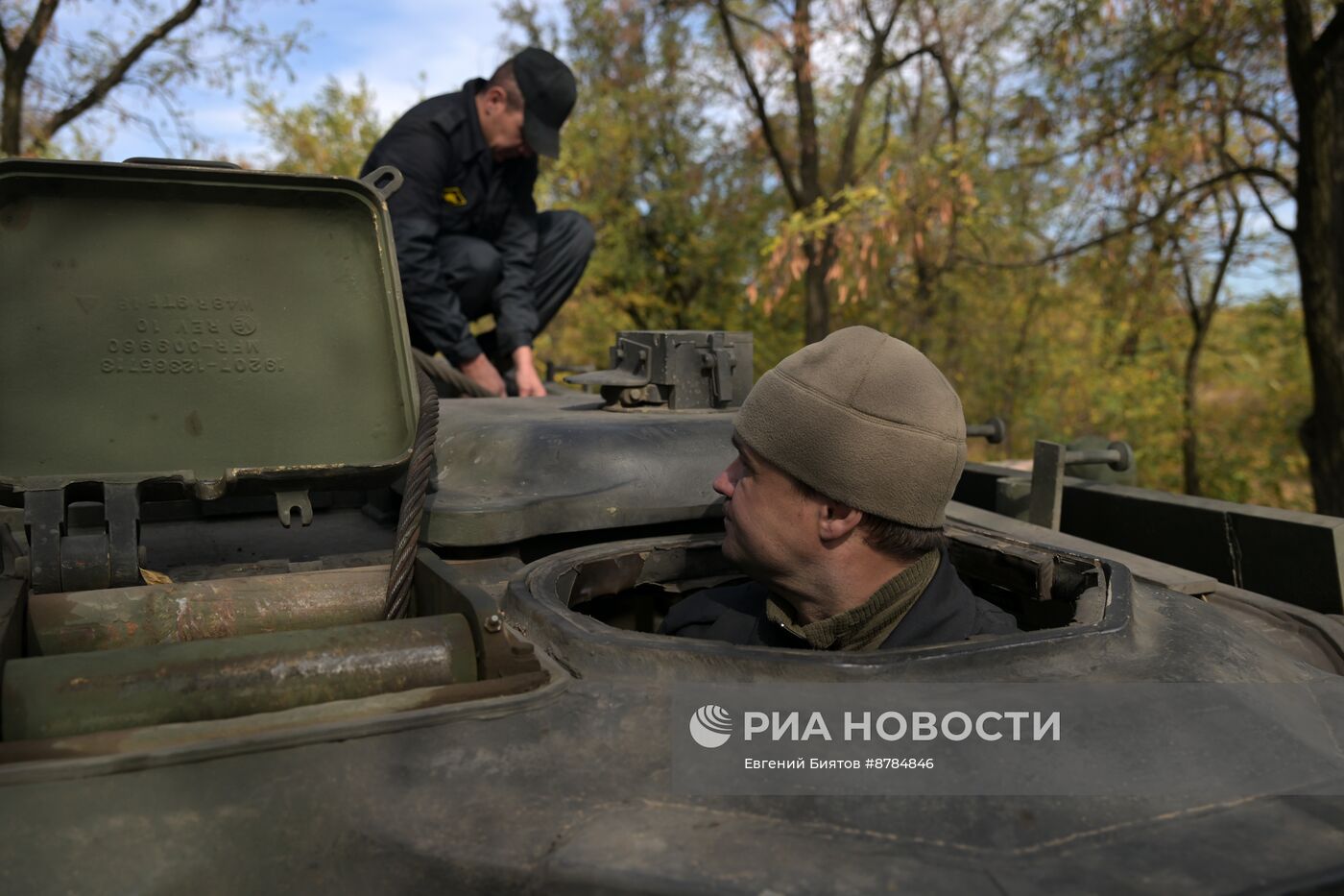 Трофейная американская техника, восстановленная военнослужащими ЦВО