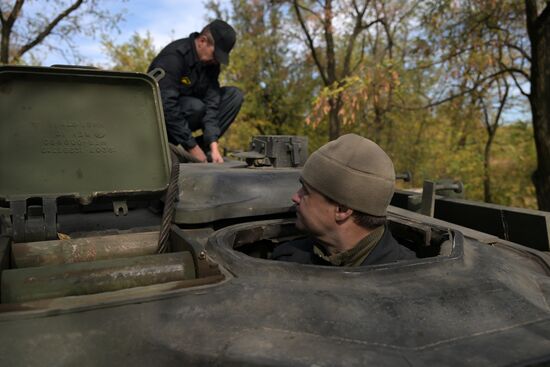 Трофейная американская техника, восстановленная военнослужащими ЦВО