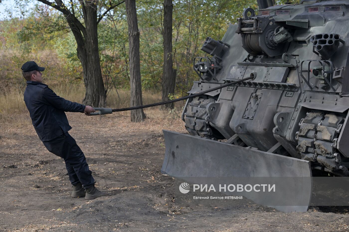 Трофейная американская техника, восстановленная военнослужащими ЦВО