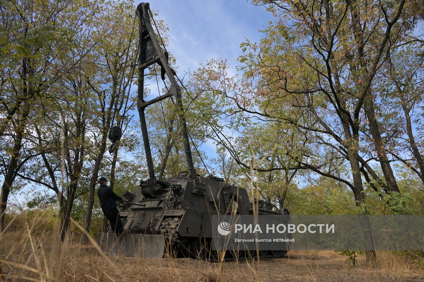 Трофейная американская техника, восстановленная военнослужащими ЦВО