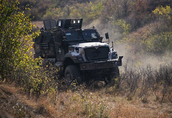 Трофейная американская техника, восстановленная военнослужащими ЦВО