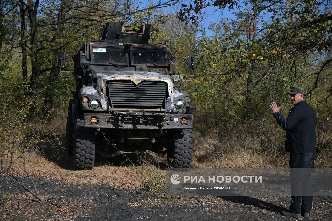 Трофейная американская техника, восстановленная военнослужащими ЦВО