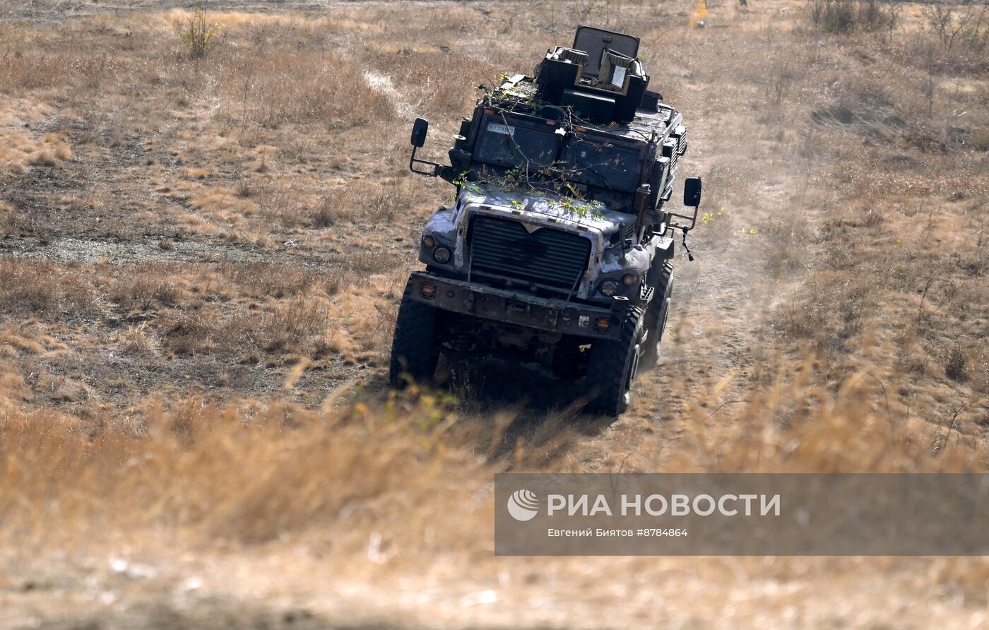 Трофейная американская техника, восстановленная военнослужащими ЦВО