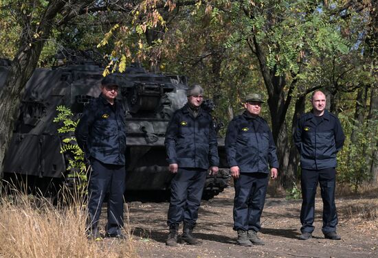 Трофейная американская техника, восстановленная военнослужащими ЦВО