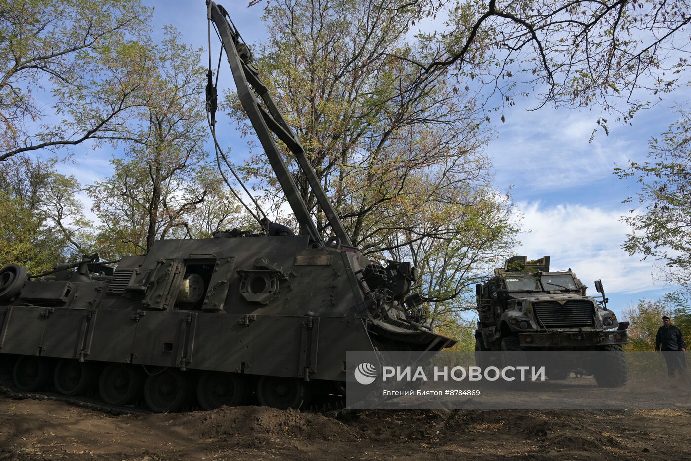 Трофейная американская техника, восстановленная военнослужащими ЦВО