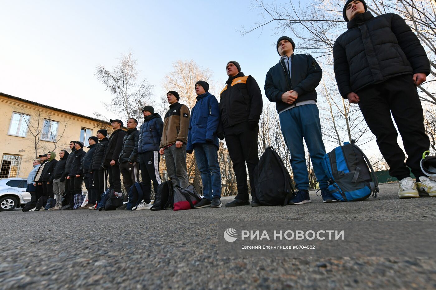 Осенний призыв в Чите 