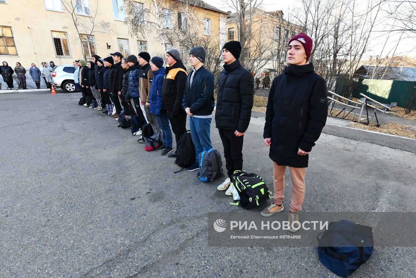 Осенний призыв в Чите 