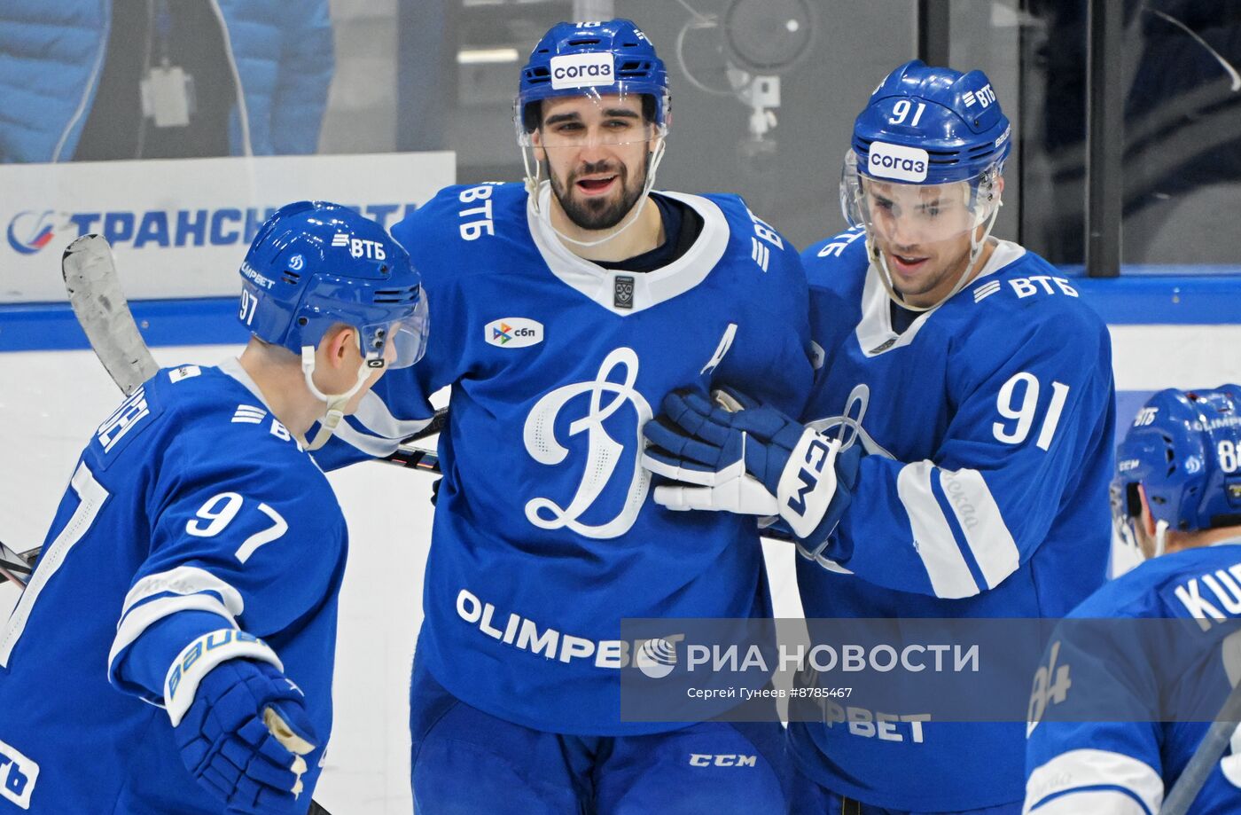 Хоккей. КХЛ. Матч "Динамо М" - "Спартак"