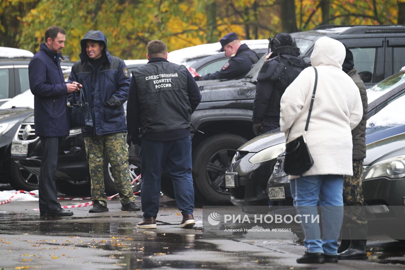 На юго-западе Москвы взорвали автомобиль