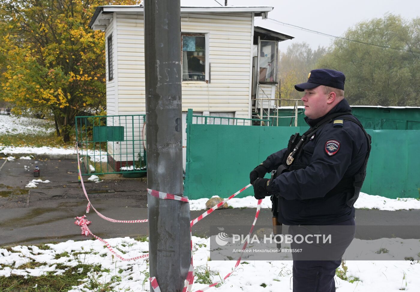 На юго-западе Москвы взорвали автомобиль