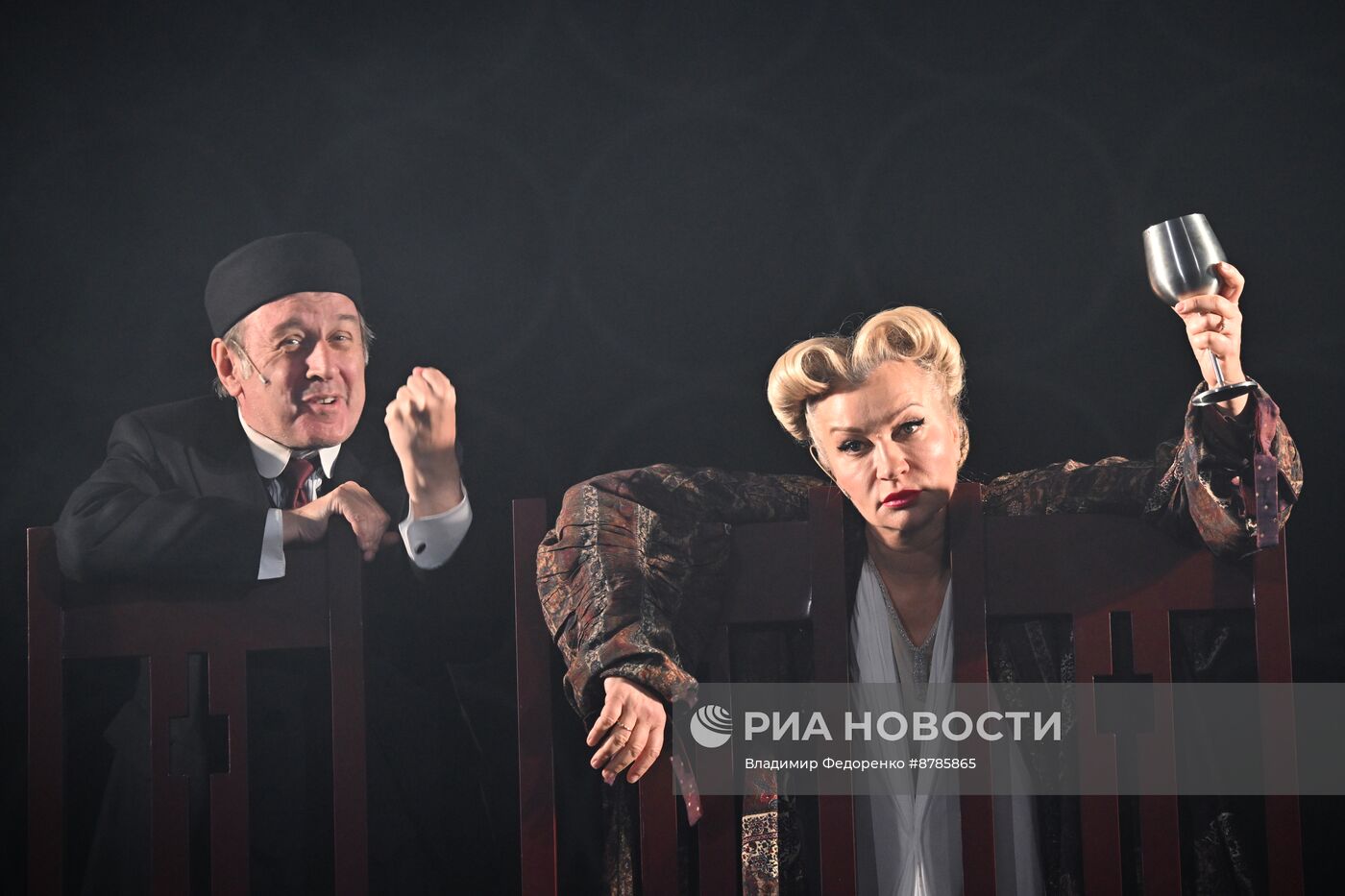 Спектакль "Гамлет" в театре "Ленком Марка Захарова"