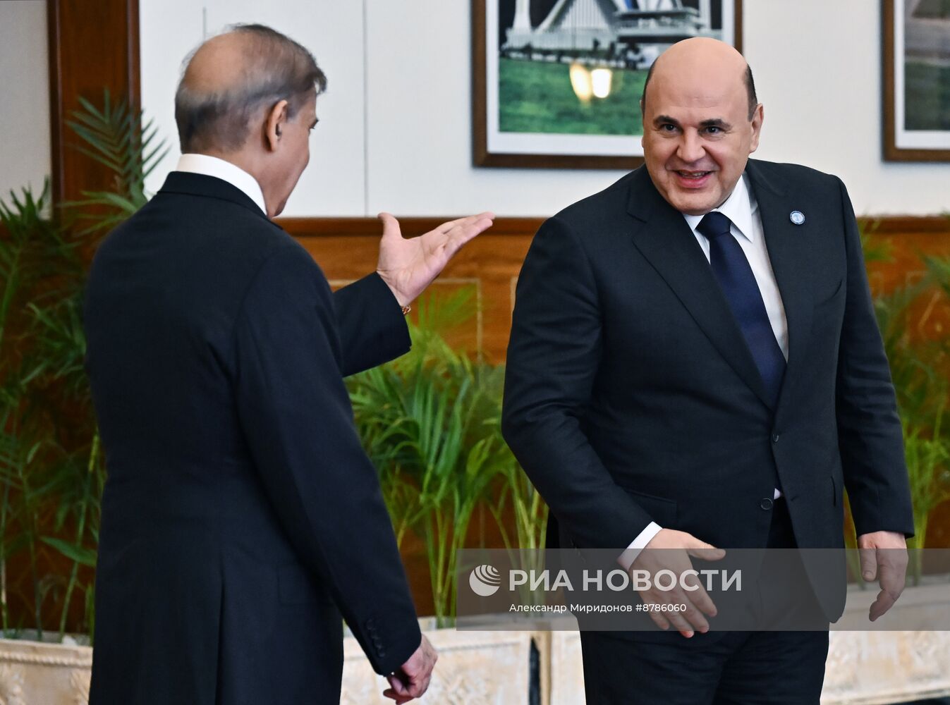 Премьер-министр Михаил Мишустин принял участие в заседании совета глав правительств ШОС