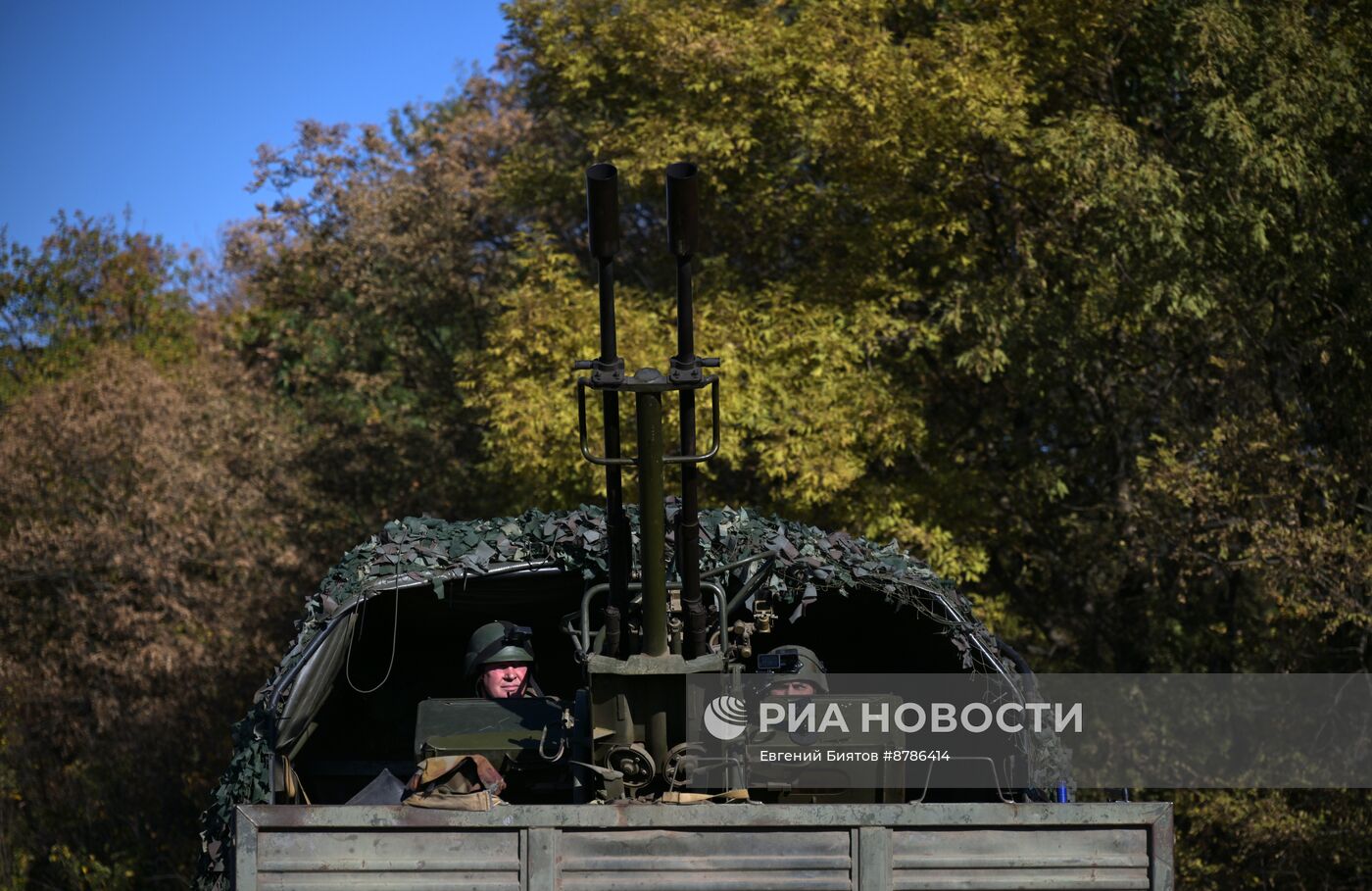 Боевая подготовка расчета зенитной установки ЗУ-23-2 ЦВО в зоне СВО