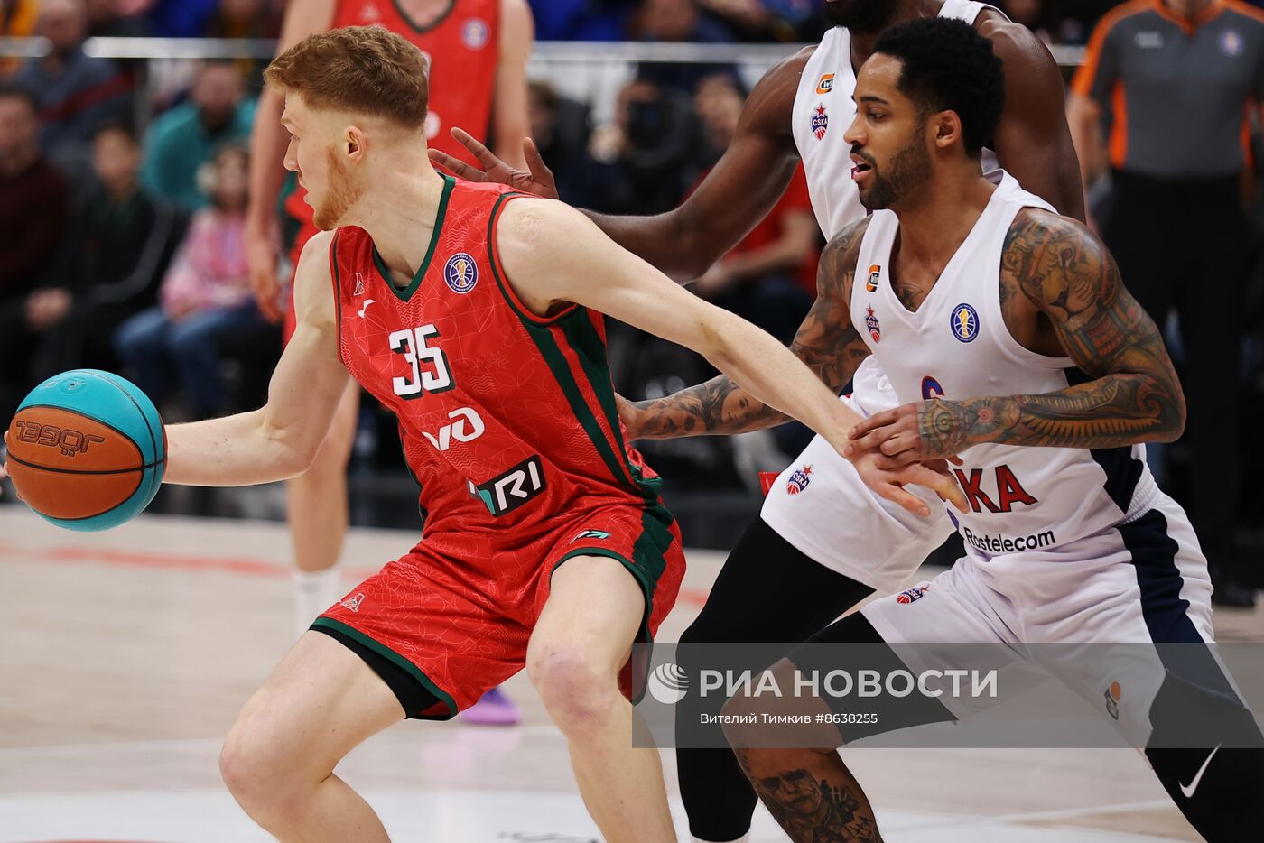 Баскетбол. Единая лига ВТБ. Матч "Локомотив-Кубань" - ЦСКА | РИА ...