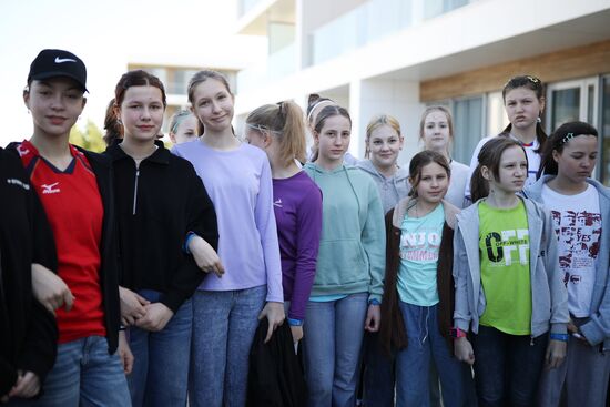 Дети из Белгородской области в санатории Анапы | РИА Новости Медиабанк