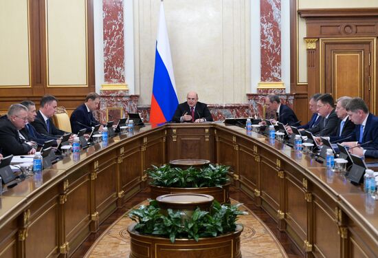 Премьер-министр Михаил Мишустин провел заседание правительства РФ