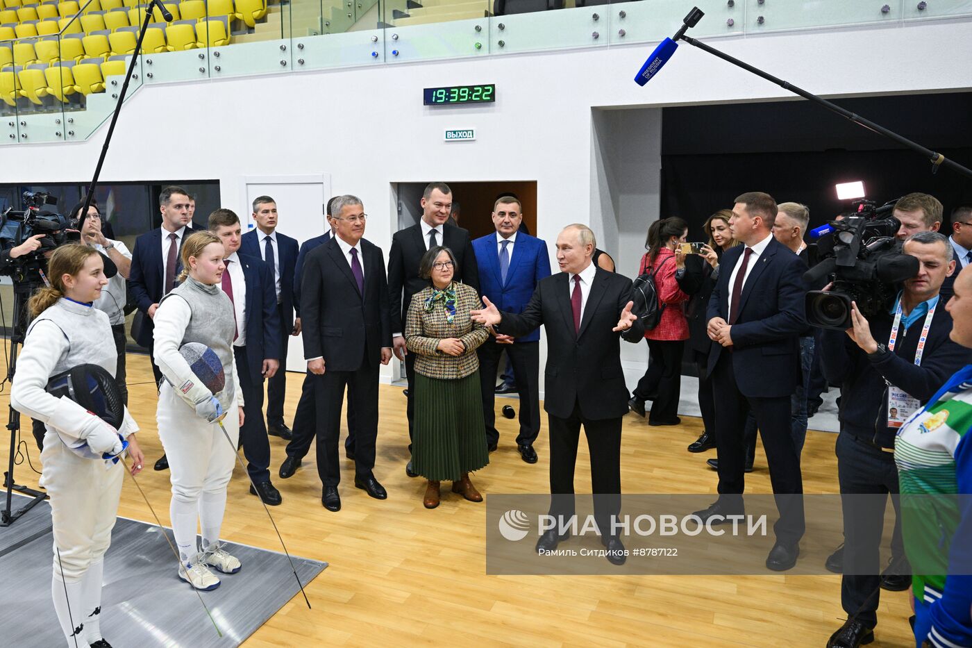 Рабочая поездка президента Владимира Путина в Приволжский федеральный округ